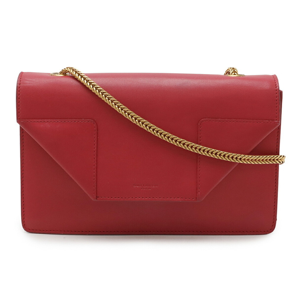 SAINT LAURENT PARIS YSL Betty Chain Shoulder Bag Fuchsia Pink